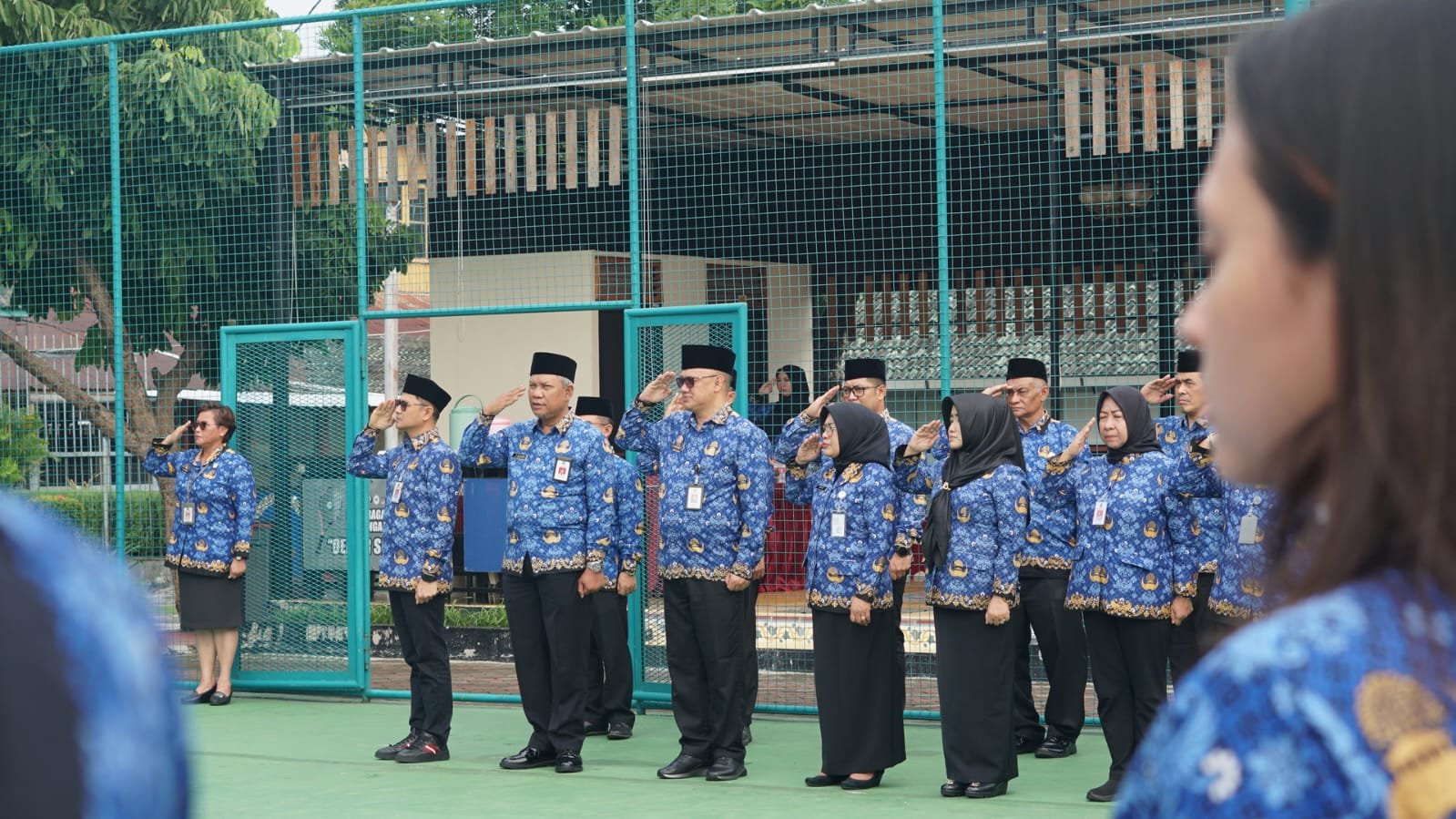 Kepala BPSDM Hukum Gusti Ayu Putu Suwardani Pimpin Upacara Peringatan Hari Ibu ke-96 di Lapas Kelas IIA Yogyakarta