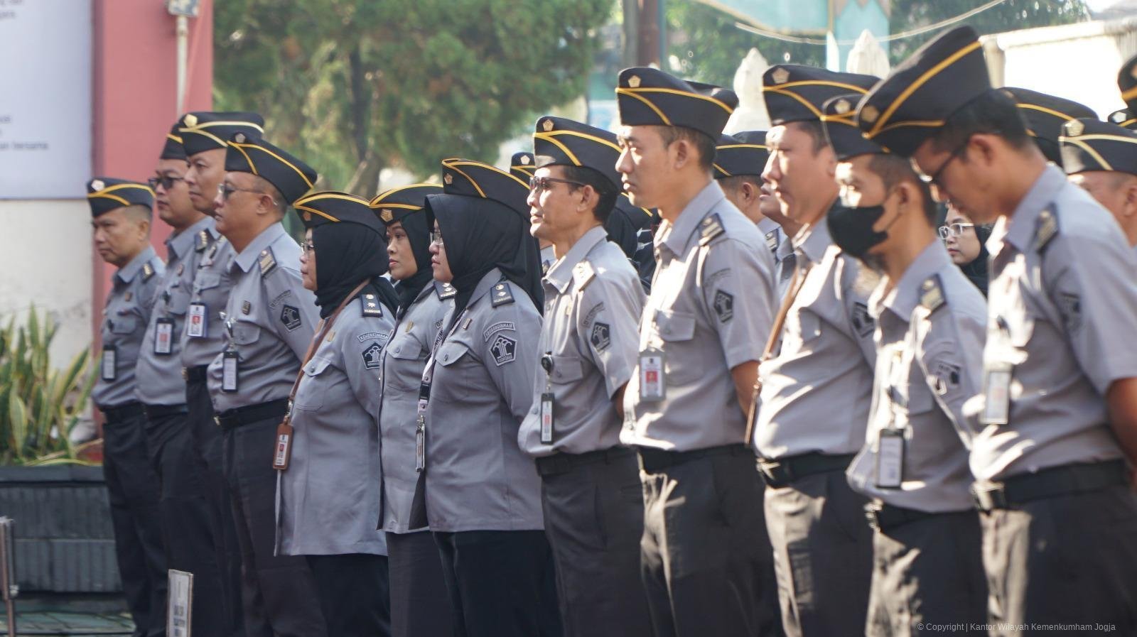 Semangat Pagi di Awal Pekan: Apel Pegawai Kanwil Kemenkum DIY Diwarnai Apresiasi dan Arahan Strategis