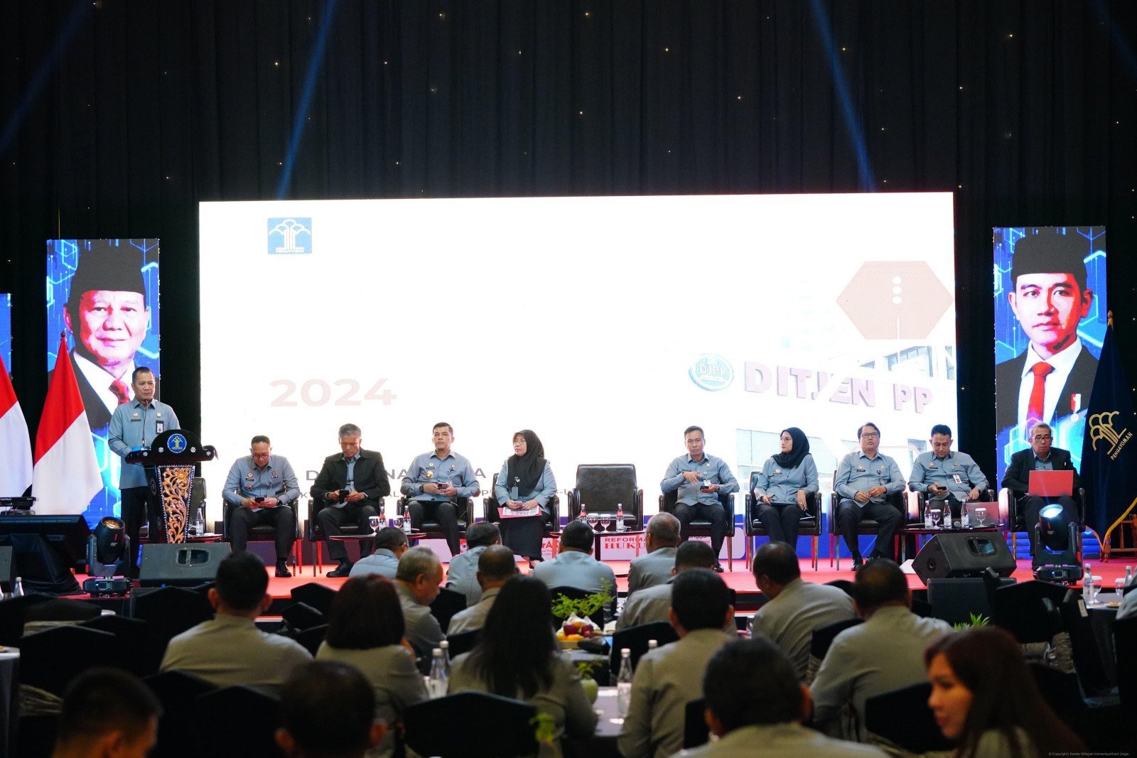 Ikuti Pembekalan dari Ditjen PP, Kanwil DIY Siap Menyongsong Tahun 2025 dengan Penuh Semangat dan Optimisme Tinggi