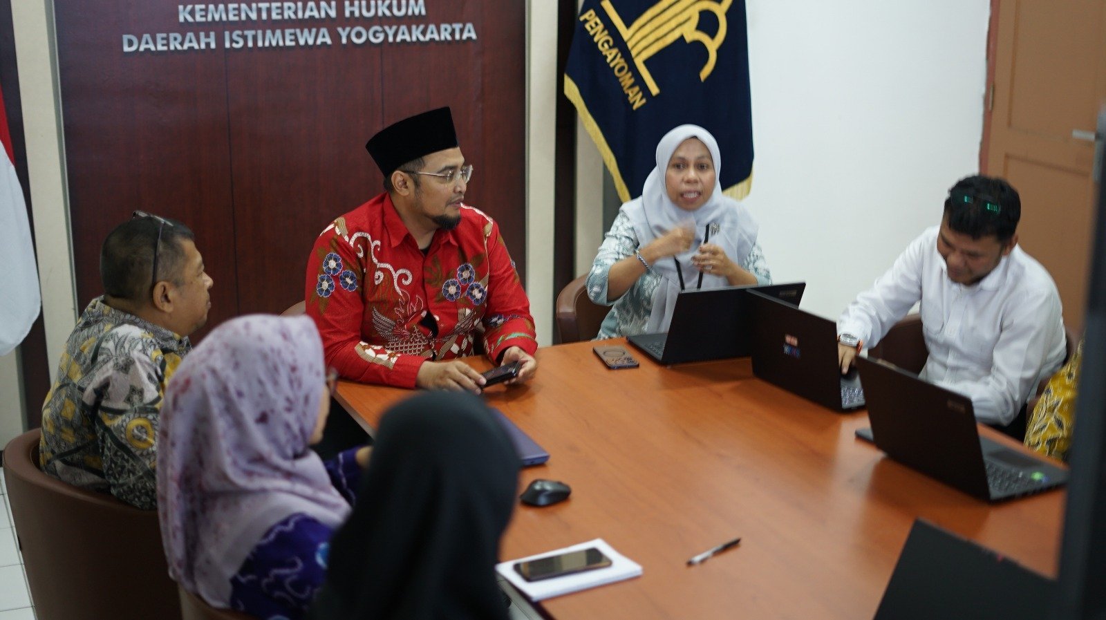 Tingkatkan Kualitas Pembinaan Hukum, Kanwil Kemenkum DIY Dorong Penguatan Posbankum Desa dan Inovasi JDIH